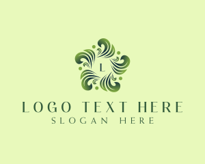 Vegetation - Healthy Organic Leaf logo design