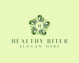 Healthy Organic Leaf  logo design