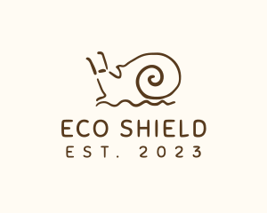 Pesticide - Animal Garden Snail logo design