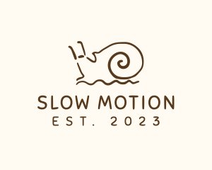 Animal Garden Snail logo design