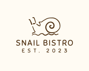 Animal Garden Snail logo design