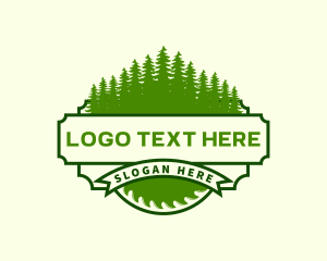 Lumber - Forest Woodwork Sawmill logo design