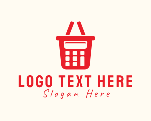 Procurement-consultant - Calculator Shopping Basket logo design