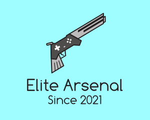 Arsenal - Pistol Gun Game Controller logo design