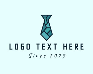 Blue - Mosaic Business Tie logo design