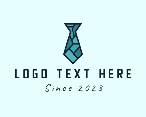 Necktie - Mosaic Business Tie logo design