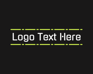 Cyber - Futuristic Tech Network logo design