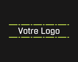 Futuristic Tech Network logo design