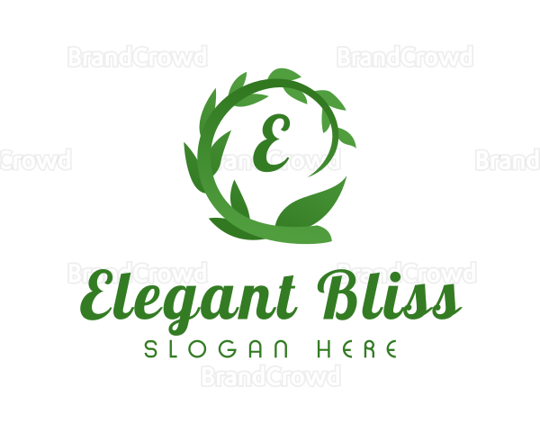 Leaf Vine Garden Logo