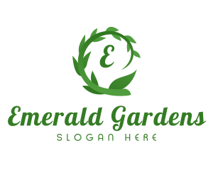 Leaf Vine Garden logo design