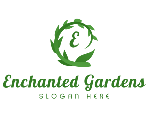 Leaf Vine Garden logo design