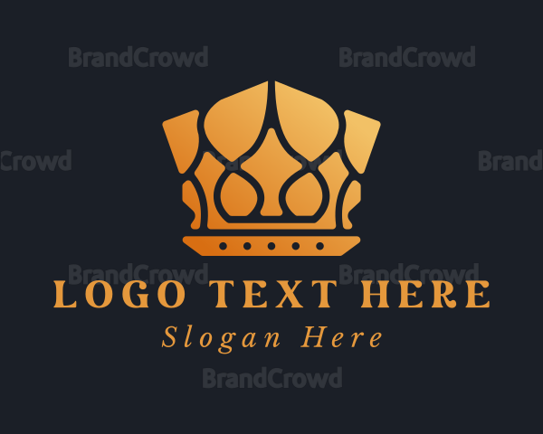 Deluxe Gold Crown Logo