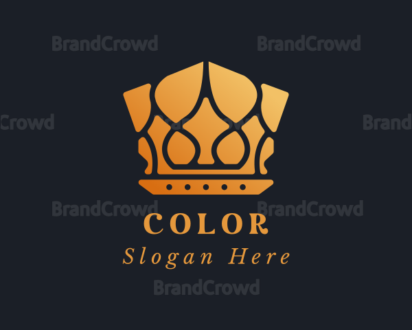 Deluxe Gold Crown Logo