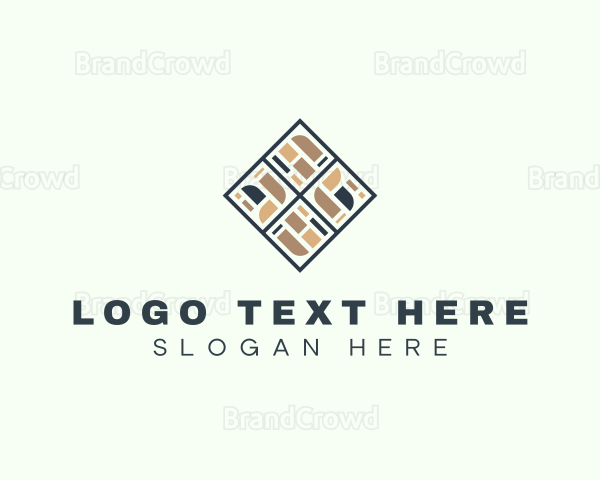 Tile Decor Renovation Logo