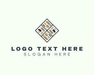 Tile Installation - Tile Decor Renovation logo design