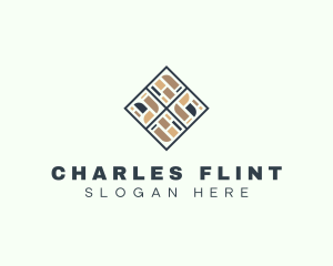 Tile Decor Renovation Logo