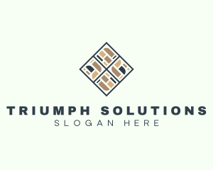 Flooring - Tile Decor Renovation logo design