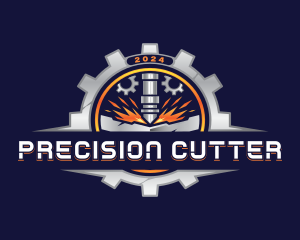 Laser Cutter Welding logo design