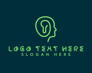 Rehab - Human Lock Mind logo design