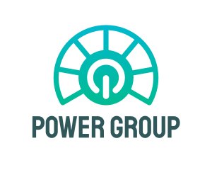 Solar Energy Power Plant  Logo