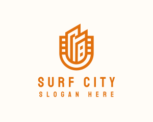 Urban City Tower logo design