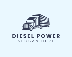 Diesel - Forwarding Delivery Truck logo design