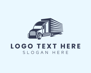Forwarding Delivery Truck Logo