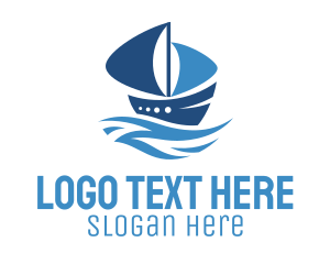 Port - Nautical Ship Transport logo design