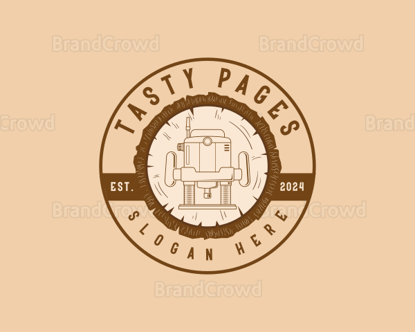 Hardware Woodwork Tool Logo