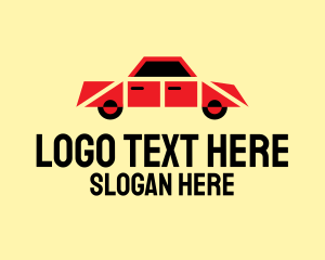 Automotive - Retro Toy Car logo design