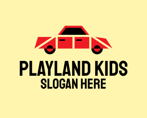 Retro Toy Car  logo design