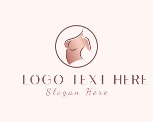 Body Care - Woman Sexy Body Curve logo design