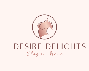 Woman Sexy Body Curve logo design