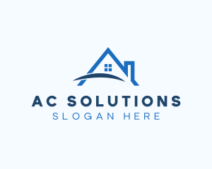 Residential Property Letter A logo design