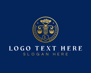 Legal - Legal Justice Scales logo design