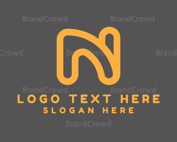 Generic Modern Brand Letter N Logo