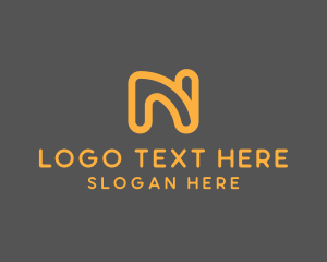 Accounting - Generic Business Brand Letter N logo design