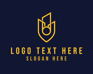Lot - Building Shield Protection logo design