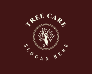 Woman Wellness Tree logo design