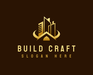 Real Estate Building logo design