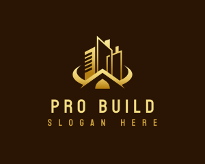 Real Estate Building logo design