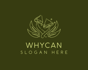 Magical Organic Mushroom  Logo