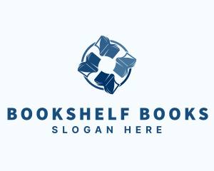 Books - Books Library Publishing logo design