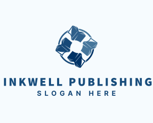 Publishing - Books Library Publishing logo design