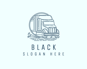 Trucking Cargo Business Logo