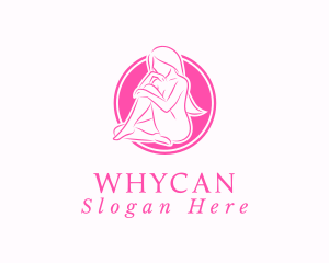 Sexy Woman Model Logo