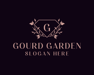 Floral Wreath Garden logo design