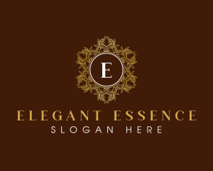 Elegant Floral Mandala  logo design