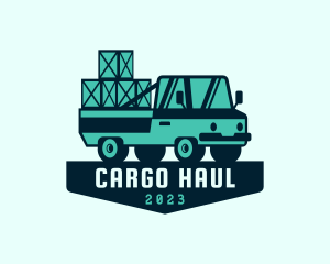 Cargo Shipment Trucking logo design