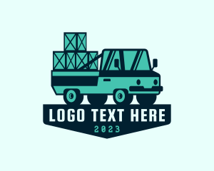 Moving Company - Cargo Shipment Trucking logo design